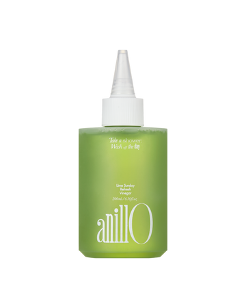 AnillO Lime Sunday Refresh Hair Vinegar – gaivinantis plaukų actas (skalavimo priemonė), 200ml