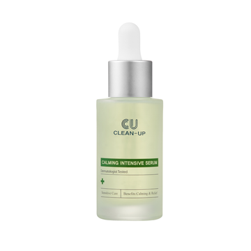 CUSKIN CLEAN-UP intensyviai raminantis veido serumas su vitaminu K skirtas jautriai ir probleminei odai, 30ml