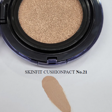 CUSKIN inovatyvus cushion makiažo pagrindas su keičiamu užpildu SPF50+ PA+++, 15g + 15g