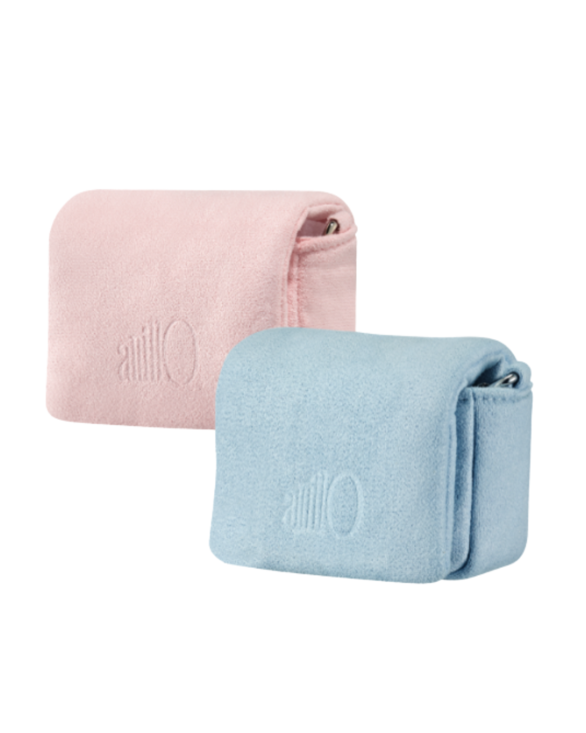 AnillO Pink Suede Chain Bag - kosmetinė su grandinėle