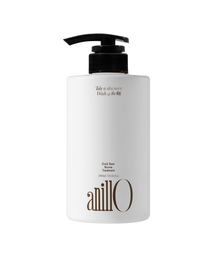 AnillO Dark Beer Biome stiprinanti plaukų kaukė-kondicionierius, 500ml