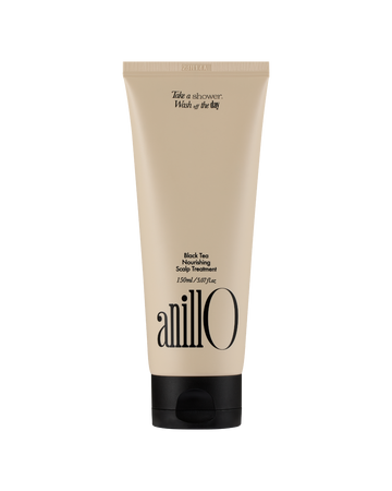 AnillO Black Tea maitinamoji stiprinamoji plaukų ir galvos odos kaukė, 150ml