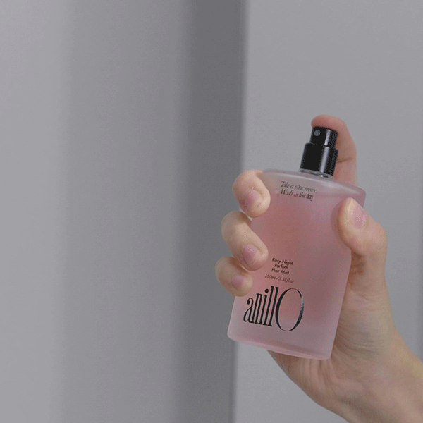AnillO Rosy Night Parfum Hair Mist - parfumuota plaukų dulksna, 100ml