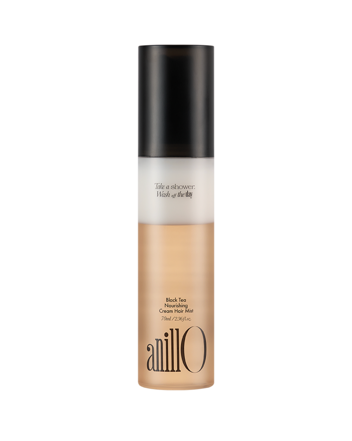 AnillO Black Tea Nourishing Cream Hair Mist – maitinantis kreminis plaukų purškiklis, 70ml