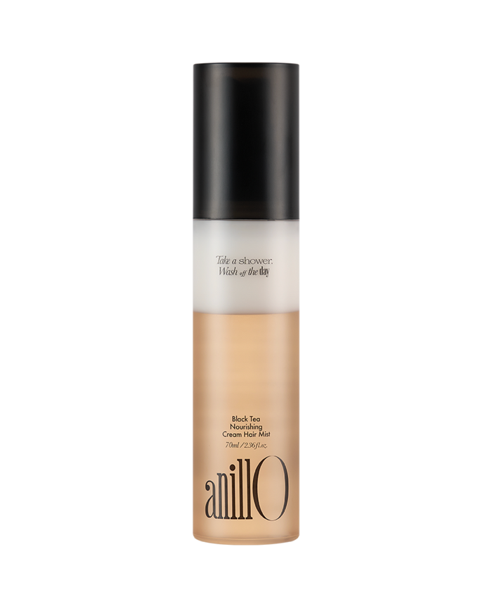 AnillO Black Tea Nourishing Cream Hair Mist – maitinantis kreminis plaukų purškiklis, 70ml