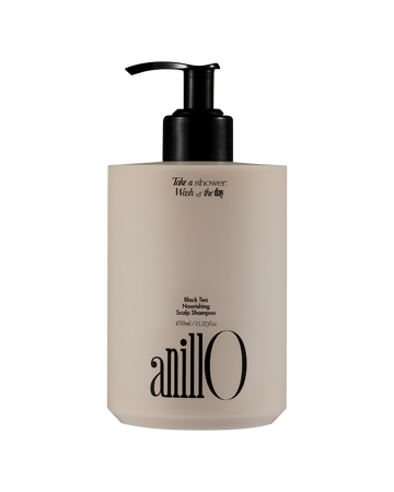 AnillO Black Tea Nourishing Scalp Shampoo – maitinantis šampūnas, 450ml