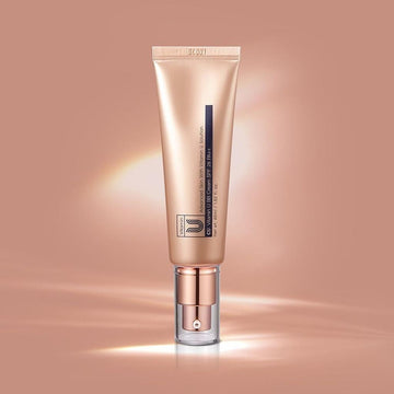 CUSKIN trigubo poveikio BB kremas su vitaminu U ir peptidais SPF28 PA++, 45 ml.