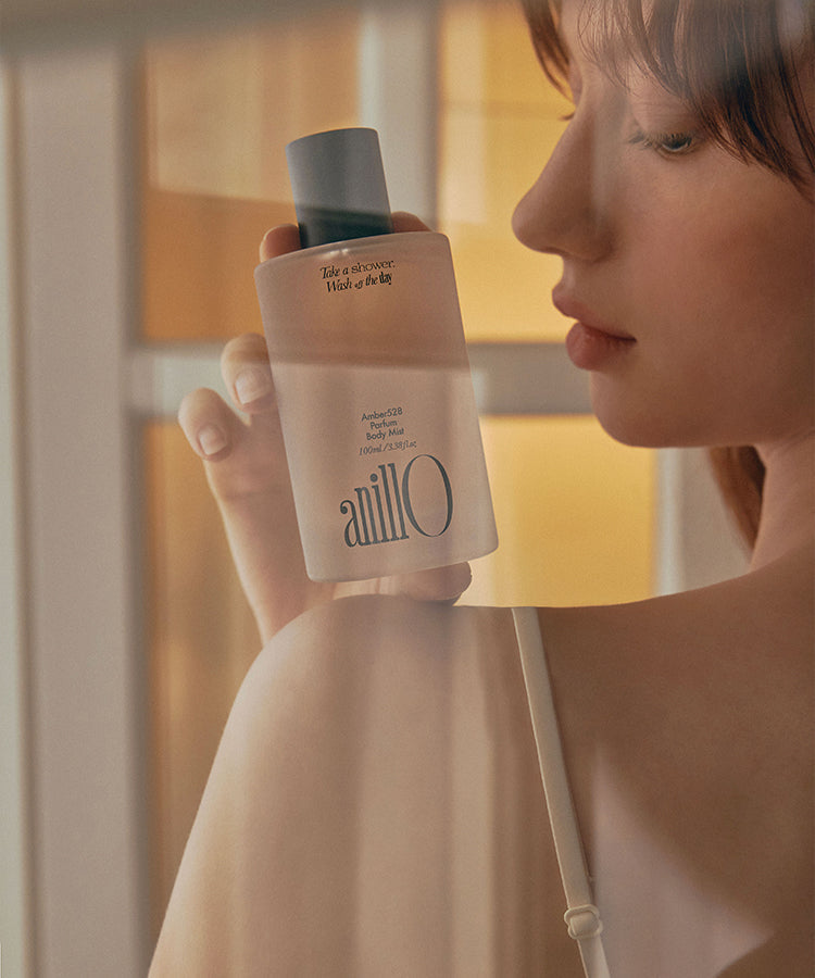 AnillO Amber528 Parfum Body Mist – parfumuota kūno dulksna, 100ml