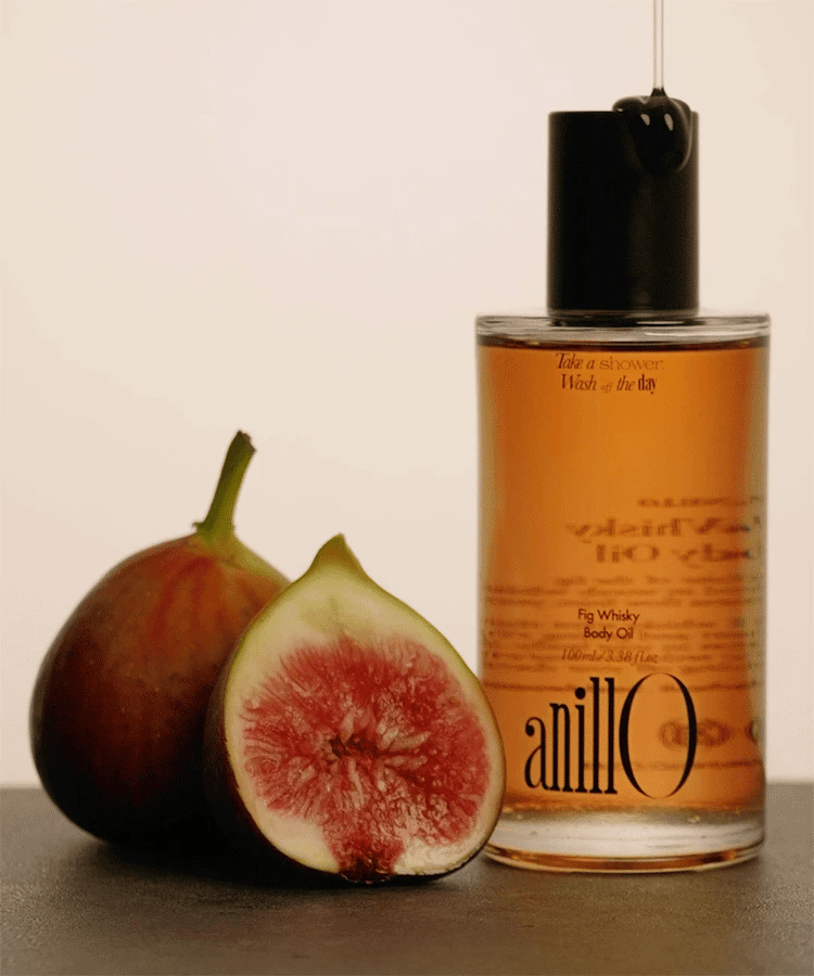 AnillO Fig Whisky Body Oil – kūno aliejus su figomis, 100ml