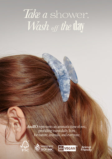 AnillO Sky Blue Hair Clip – prabangus plaukų segtukas