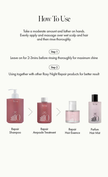 AnillO Rosy Night Repair Kit (mėginukų rinkinys) 3 x 5g