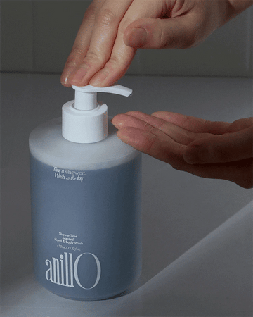 AnillO Shower Time Scented Hand & Body Wash – kūno ir rankų prausiklis, 450ml