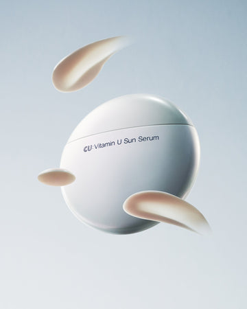 CUSKIN apsauginis serumas nuo saulės SPF 50+ PA++++ su vitaminu U ir B12, 50g