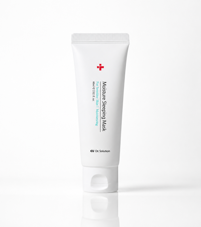 CUSKIN intensyviai drėkinanti naktinė veido kaukė, 60ml
