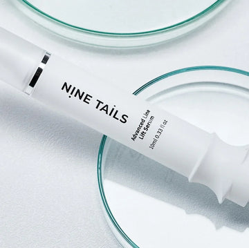 NINE TAILS Advanced Line Lift serumas su kolageno spikulėmis, PDRN ir egzosomų technologija, 10 ml
