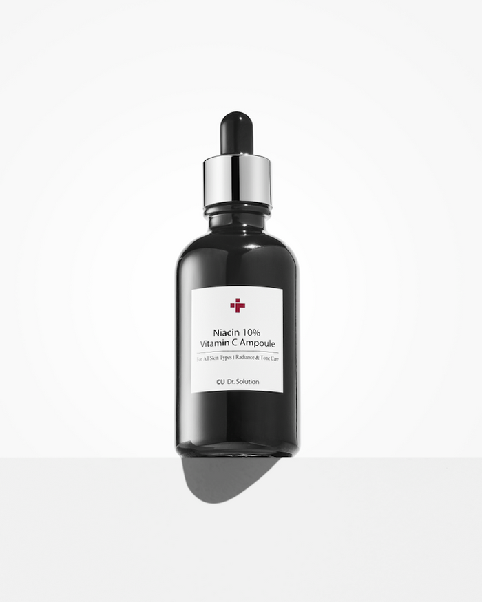 CUSKIN serumas su 10% niacinamido, vitaminu C ir hialurono rūgštimi, 50g.