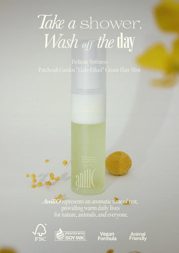 AnillO Patchouli Garden Damage Repair – atkuriamasis plaukų kremas–purškiklis, 70 ml