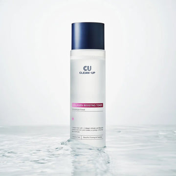 CUSKIN CLEAN-UP veido tonikas su kolagenu, visiems odos tipams, 200 ml