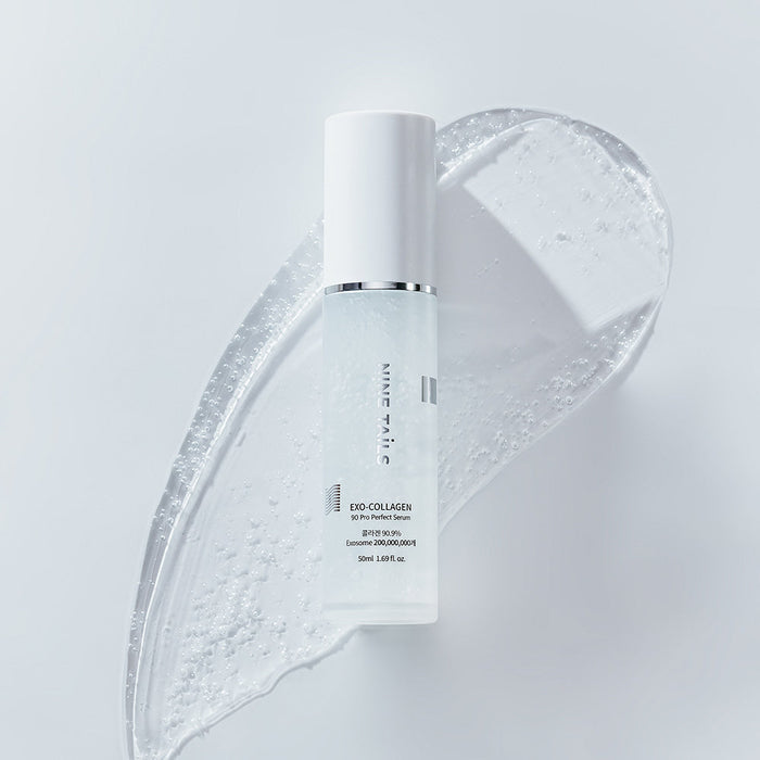 NINE TAILS EXO-COLLAGEN 90 Pro Perfect Serum – veido serumas su EXO kolagenu ir peptidais, 50 ml