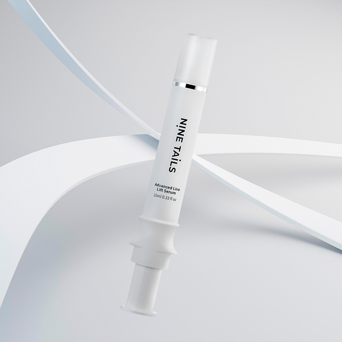 NINE TAILS Advanced Line Lift serumas su kolageno spikulėmis, PDRN ir egzosomų technologija, 10 ml