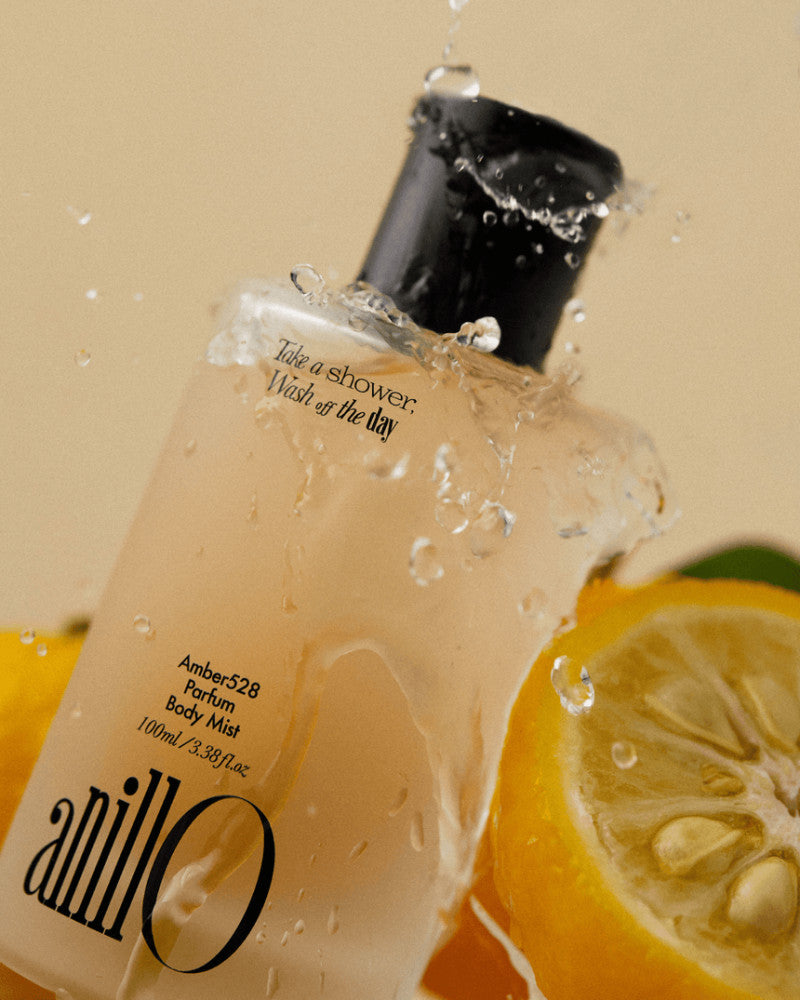 AnillO Amber528 Parfum Body Mist – parfumuota kūno dulksna, 100ml