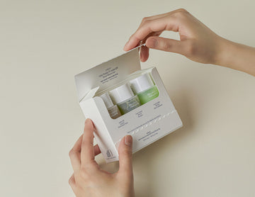 AnillO Lime Sunday & Amber528 Travel Shower Kit – kelioninis plaukų ir kūno priežiūros rinkinys