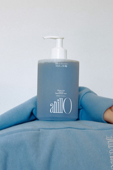 AnillO Shower Time Scented Hand & Body Wash – kūno ir rankų prausiklis, 450ml